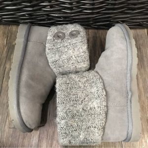 Arizona Jean Grey Ankle Boots Memory Foam rubber soles